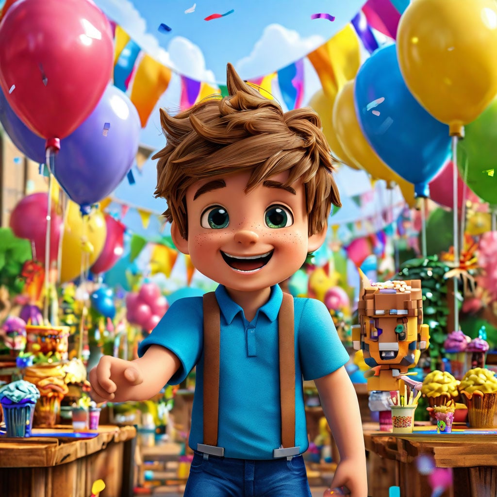 День рождения в стиле Майнкрафт: погрузи ребёнка в сказочный мир!